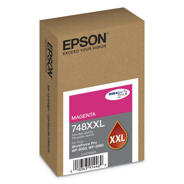 T748XXL320 (748XXL) DURABrite Pro Extra High-Yield Ink, 7000 Page-Yield, Magenta