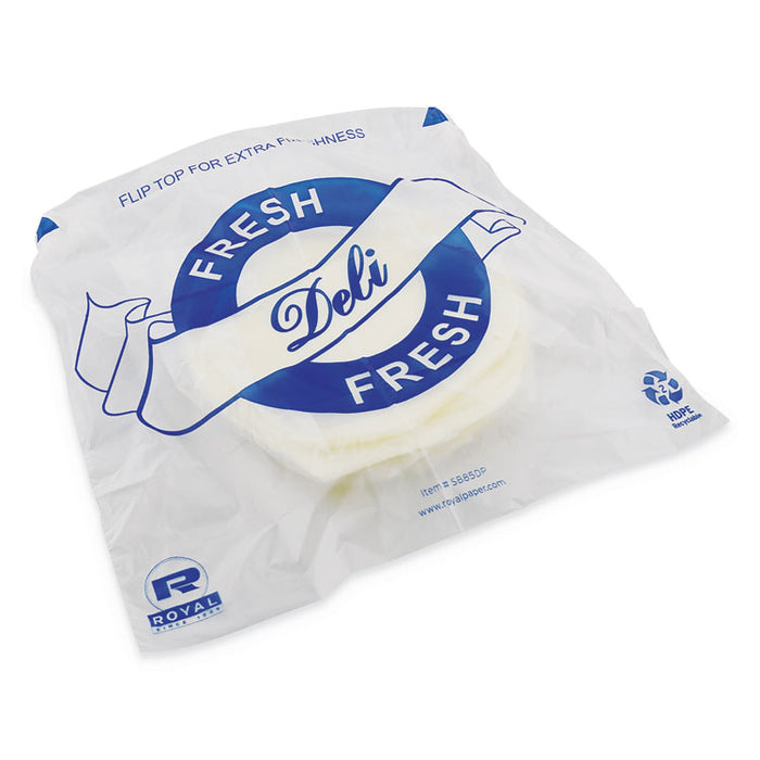 Saddle Bags, 8.5" x 8.5", Clear, 2,000/Carton