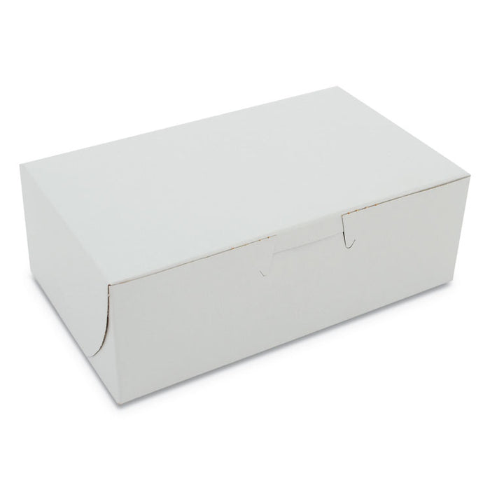 Bakery Boxes, 6.25 x 3.75 x 2.13, White, Paper, 250/Bundle