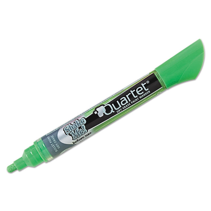 Neon Dry Erase Marker Set, Broad Bullet Tip, Assorted Colors, 4/Set