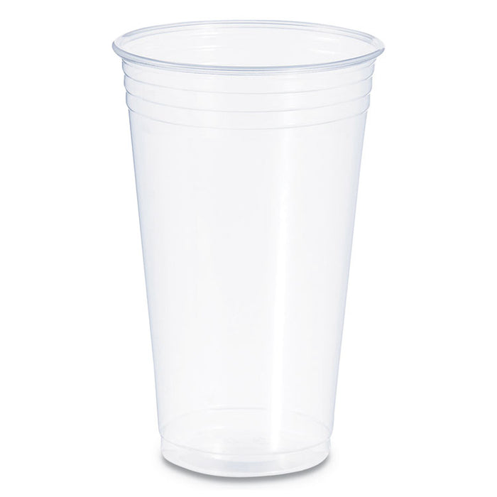 Conex Clear Cold Cups, 24 oz, 50/Bag, 12 Bags/Carton
