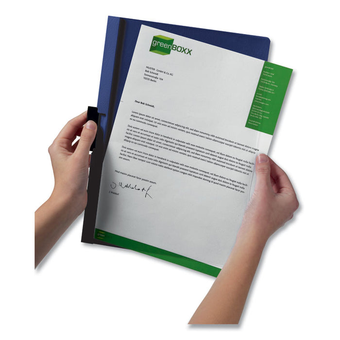 DuraClip Report Cover, 8 9/10 x 11 1/5, Clear, 5/Pack