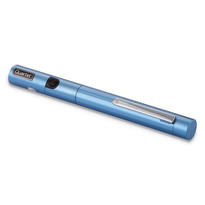Brilliant Green Laser Pointer, Class 2, Projects 1640 ft, Blue Barrel