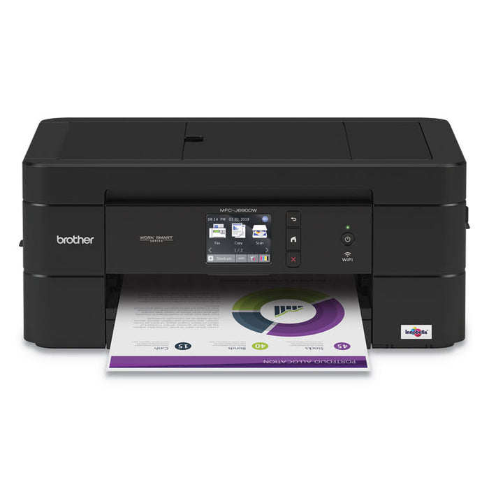 MFCJ690DW Wireless Color Inkjet All-in-One Printer with Mobile Device Printing, Cloud Printing & Scanning