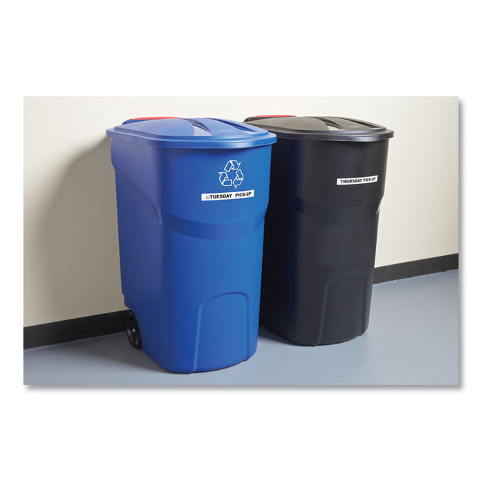 D1 Durable Labels, 0.5" x 23 ft, White, 4/Pack