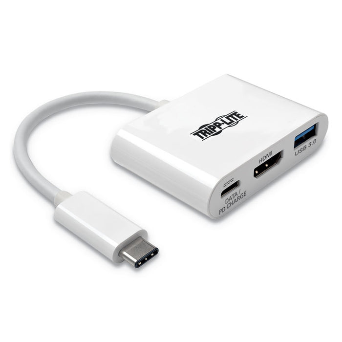 USB 3.1 Gen 1 USB-C to HDMI 4K Adapter, USB-A/USB-C PD Charging Ports