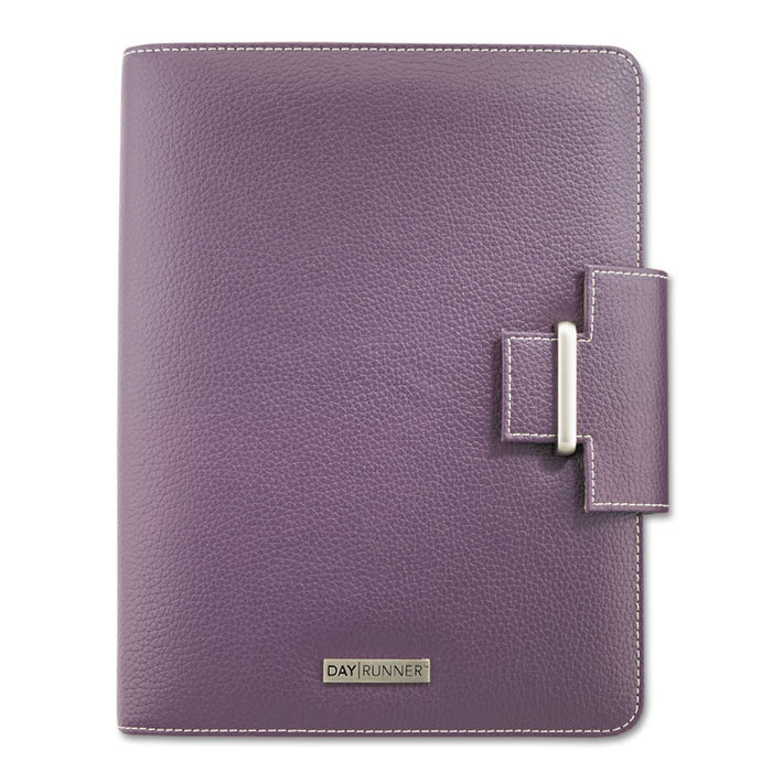 Terramo Refillable Planner, 8 1/2 x 5 1/2, Eggplant