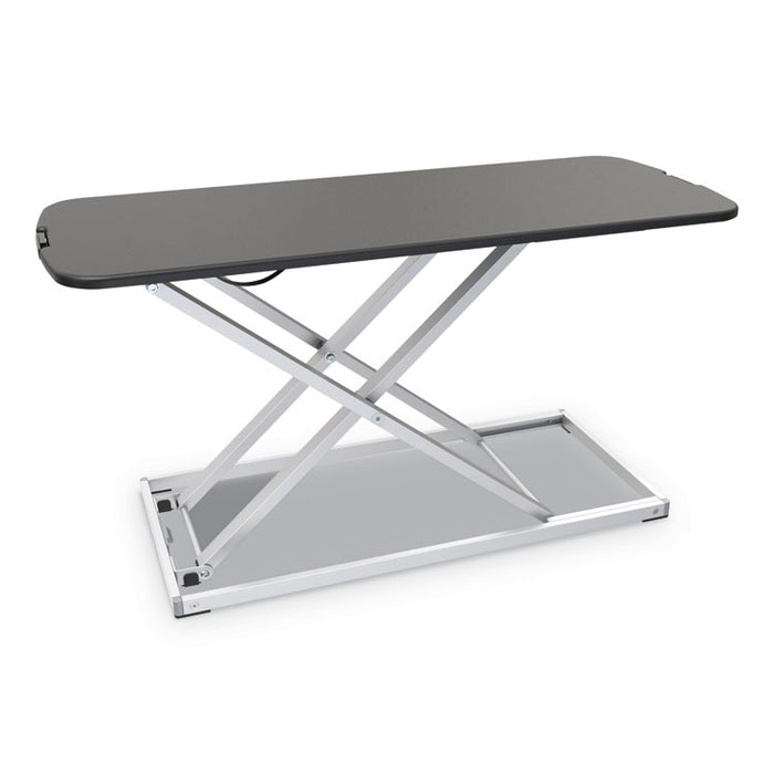 AdaptivErgo Laptop Lifting Workstation, 31.25w x 12.63d x 16h, Black/Silver