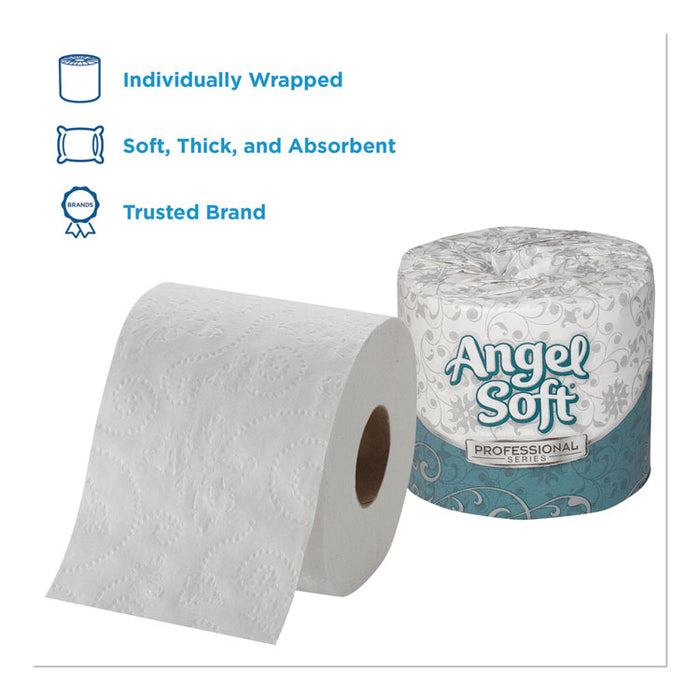 Angel Soft ps Premium Bathroom Tissue, Septic Safe, 2-Ply, White, 450 Sheets/Roll, 40 Rolls/Carton