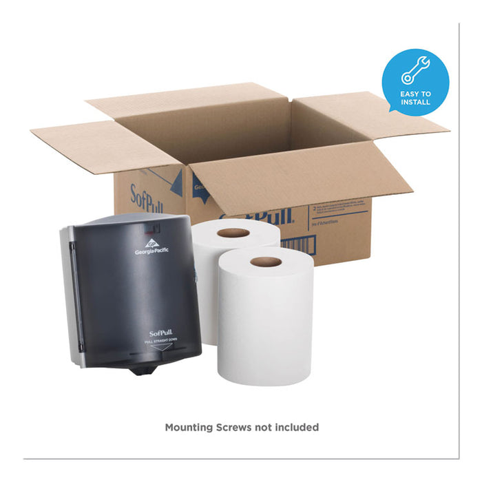 Trial Kit, Dispenser, 9 5/8 x 12 1/8 x 9 3/8, Translucent Smoke