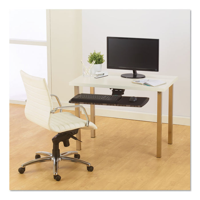 Adjustable Keyboard Platform with SmartFit System, 21.25w x 10d, Black
