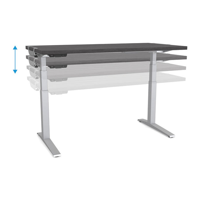 Levado Laminate Table Top, 48" x 24" x , Gray