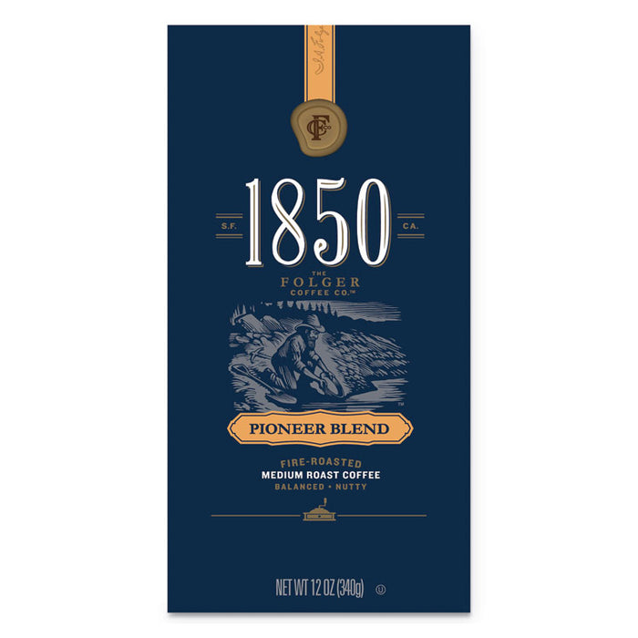 Coffee, Black Gold, Medium Roast, Whole Bean, 12 oz Bag