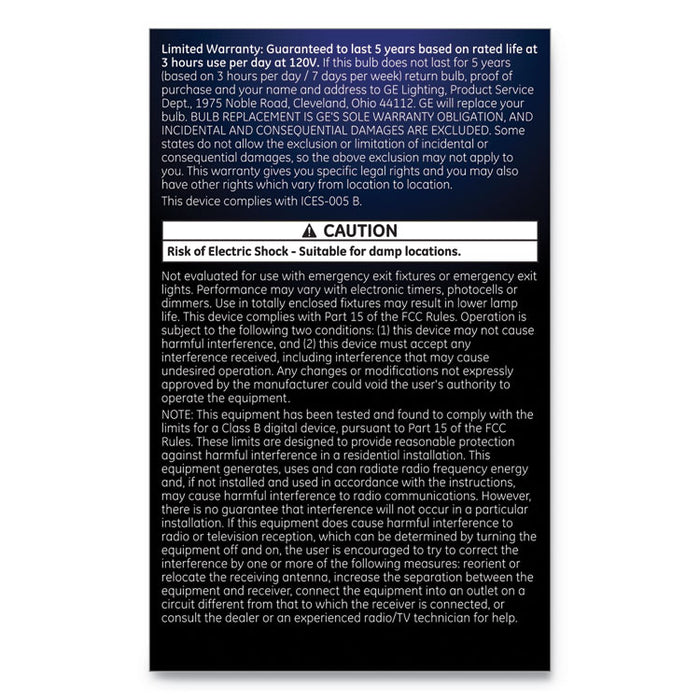 LED BR30 Dimmable Soft White Flood Light Bulb, 10 W