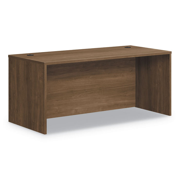 Foundation Rectangle Top Desk Shell, 66w x 30d x 29h, Pinnacle