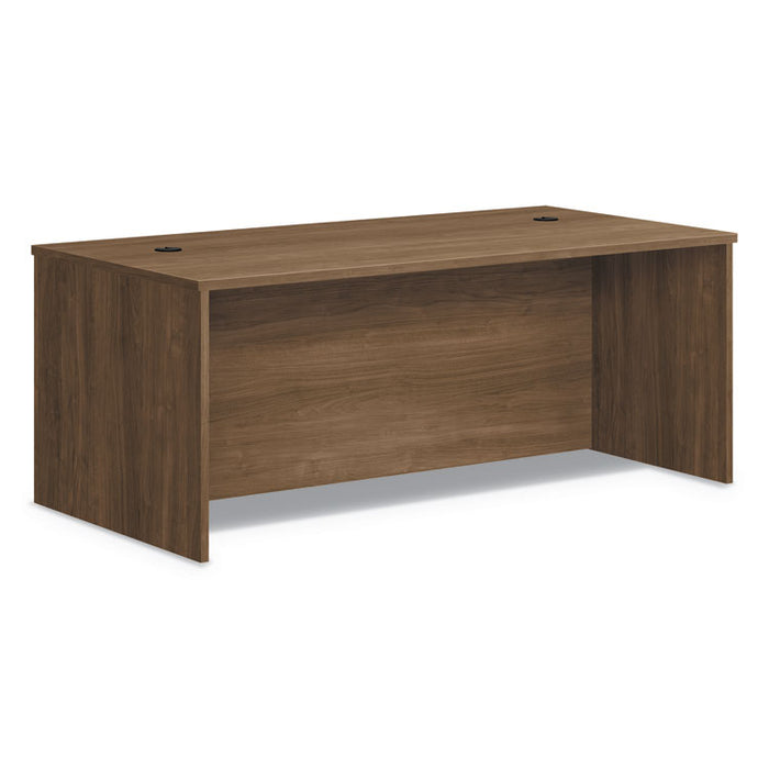 Foundation Rectangle Top Desk Shell, 72w x 36d x 29h, Pinnacle