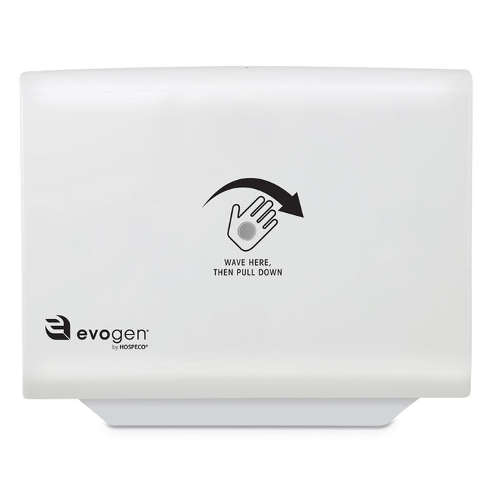 Evogen No Touch Toilet Seat Cover Dispenser, 16.14" x 12" x 2", White