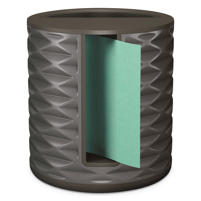 Vertical Pop-up Note Dispenser, For 3 x 3 Pads, Black