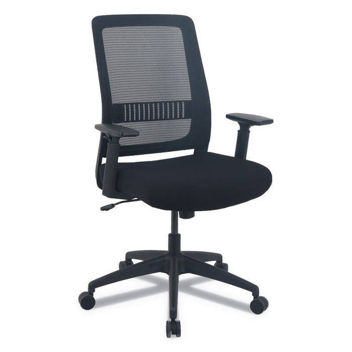 Alera EY Series Swivel Tilt Chair, Supports Up to 275 lb, 17.64" to 21.38" Seat Height, Black