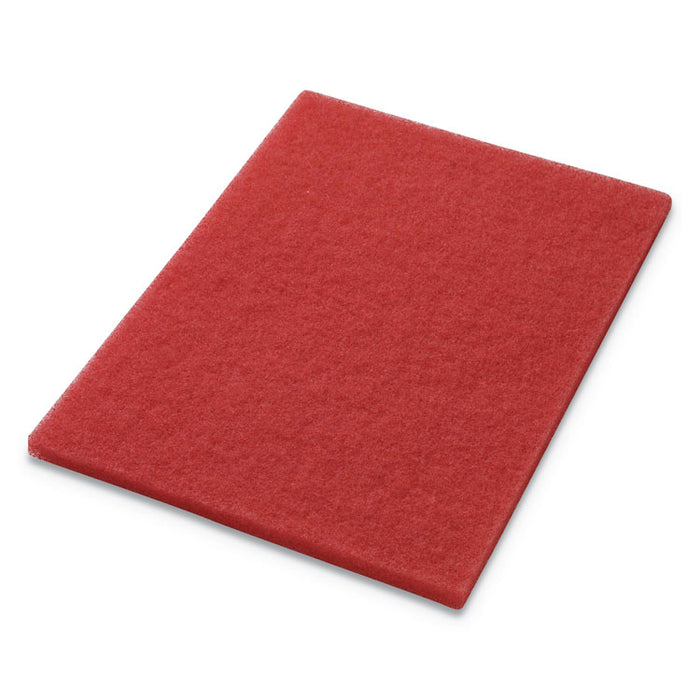 Buffing Pads, 14w x 20h, Red, 5/CT