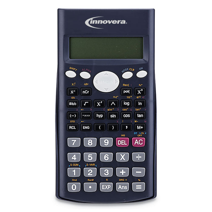 15969 Scientific Calculator, 240 Functions, 10-Digit LCD, Two Display Lines