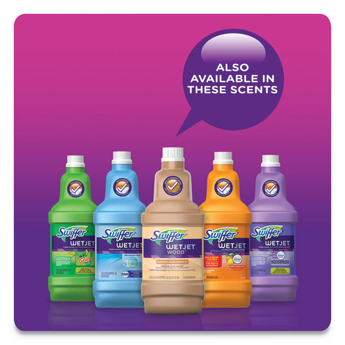 WetJet System Cleaning-Solution Refill, Fresh Scent, 1.25 L Bottle