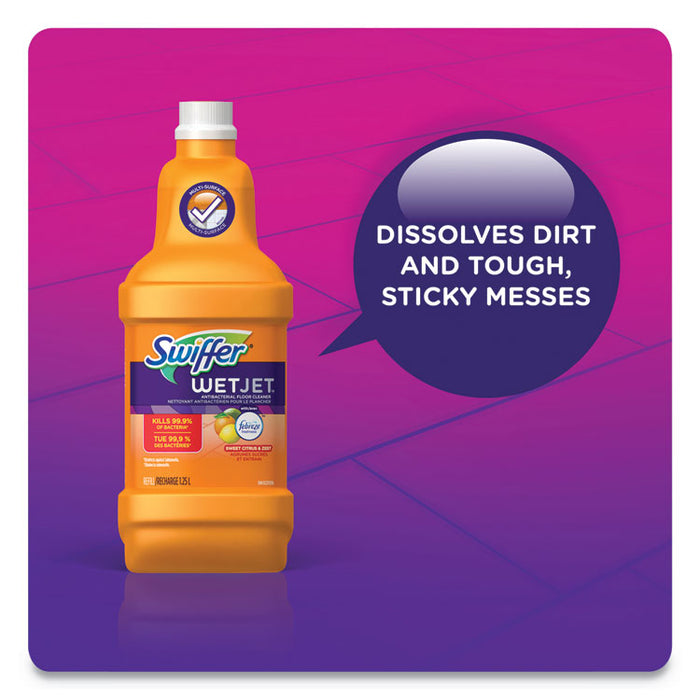 WetJet System Cleaning-Solution Refill, Citrus Scent, 1.25 L Bottle