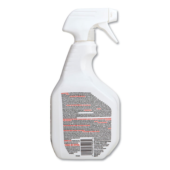 Disinfecting Bio Stain and Odor Remover, Fragranced, 32 oz Spray Bottle, 9/CT