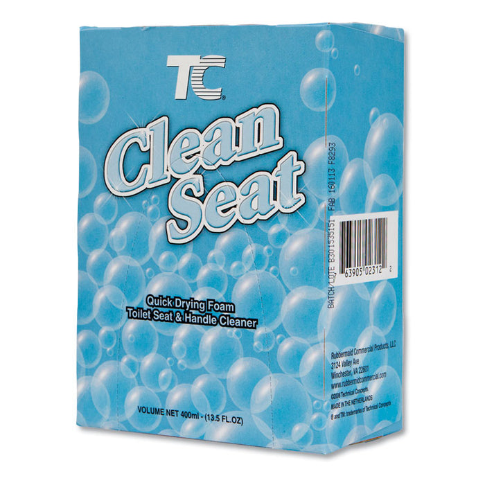 TC Clean Seat Foaming Refill, Unscented, 400mL Box, 12/Carton