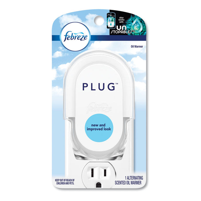 PLUG Air Freshener Warmer, 2.5" x 3" x 4", Off White