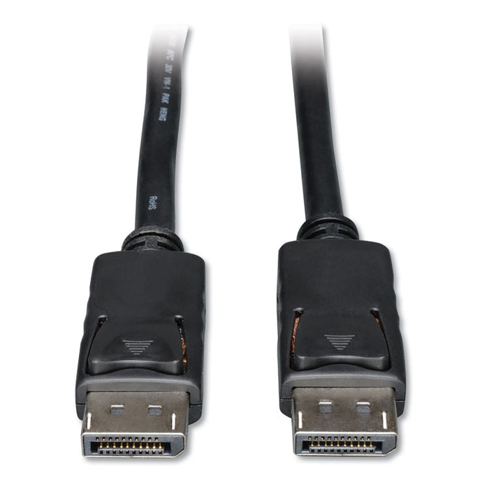 DisplayPort to DisplayPort Cable 4K with Latches (M/M), 4K x 2K @ 60 Hz, 10 ft.