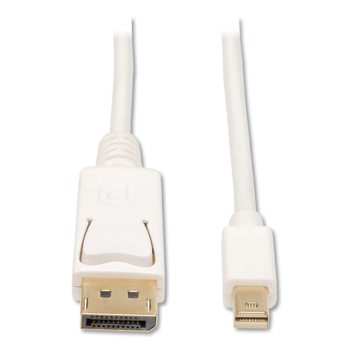 Mini DisplayPort to DisplayPort 4K @60Hz Adapter, mDP to DP Cable (M/M), 10 ft.