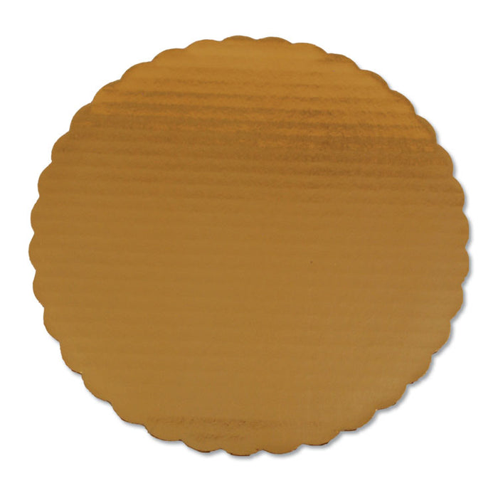 Cake Pads, 10" Dia, Gold, 200/Carton