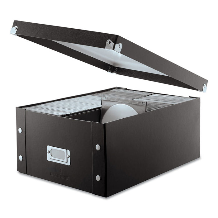 Media Storage Box, Holds 120 Slim/60 Standard Cases