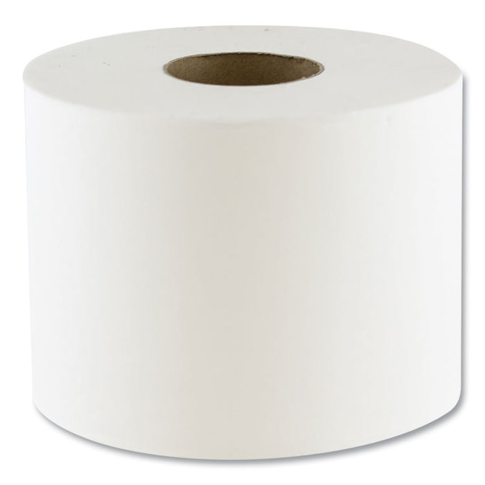 Small Core Bath Tissue, Septic Safe, 1-Ply, 1500 Sheets/Roll, 48 Roll/Carton