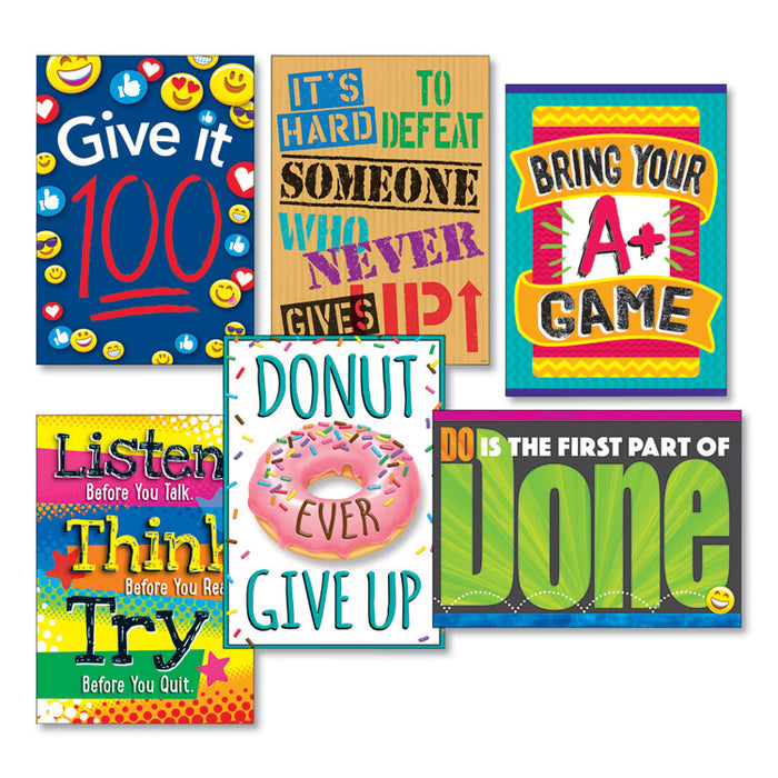 ARGUS Poster Combo Pack, "Make the Effort", 13 3/8w x 19h