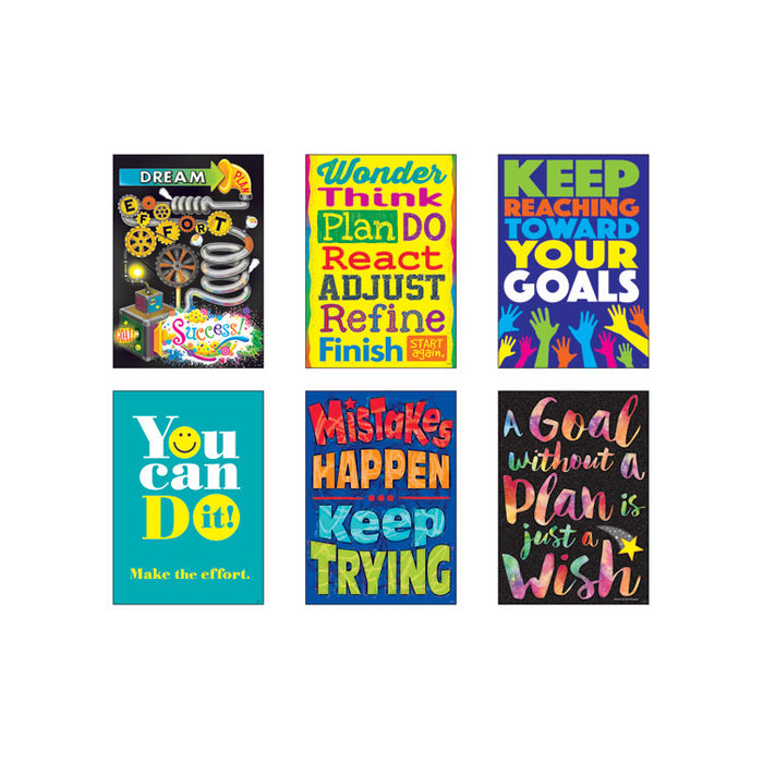 ARGUS Poster Combo Pack, "Goal-Getter", 13 3/8w x 19h