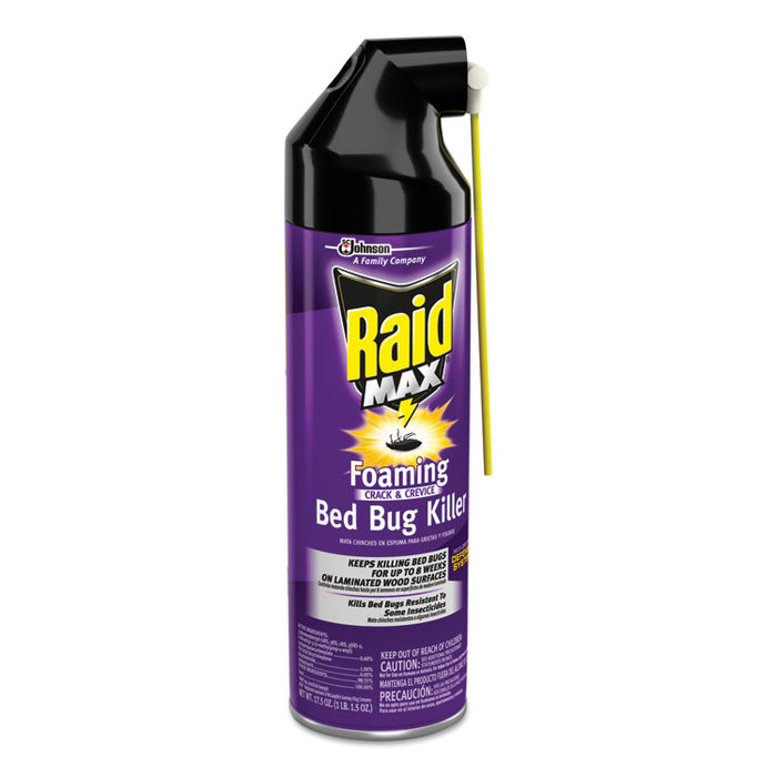 Foaming Crack and Crevice Bed Bug Killer, 17.5 oz Aerosol Spray
