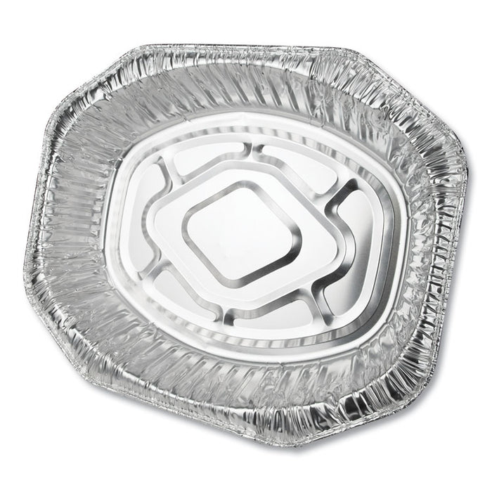 Aluminum Roaster Pans, Extra-Large Oval, 50/Carton