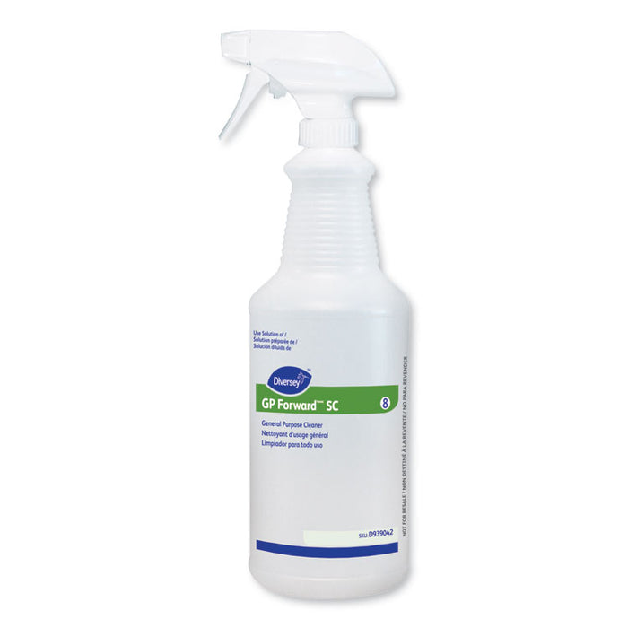GP Forward SC General Purpose Cleaner Empty Bottle, 32 oz, Clear, 12/Carton