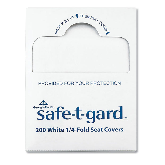 Seat Covers Safe-T-Gard, 17" x 14.5" White, 25/Carton