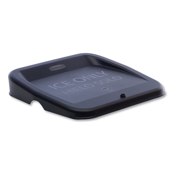 Ice Tote Lid, Black, 4/Carton