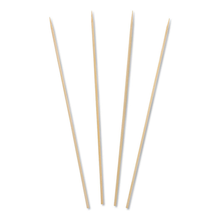 Bamboo Skewer, Cream, 8", 19200/Carton