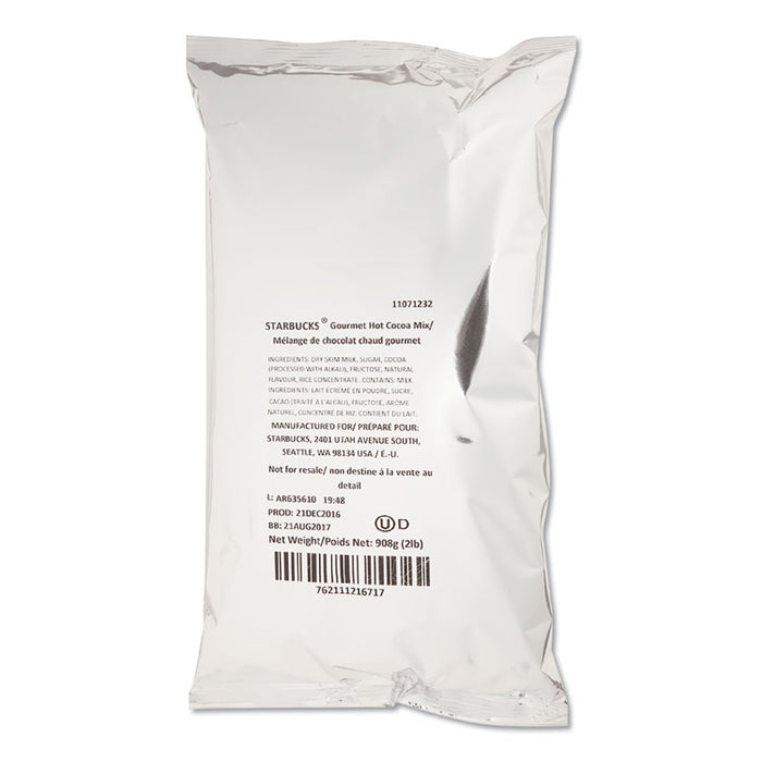 Gourmet Hot Cocoa Mix, 2 lb, Bag, 6/Carton