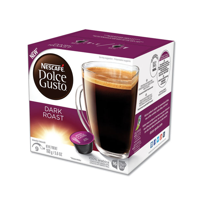 Capsules, Dark Roast, 48/Carton