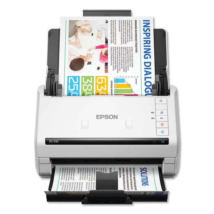 DS-530 Color Document Scanner, 300 dpi Optical Resolution, 50-Sheet Duplex Auto Document Feeder
