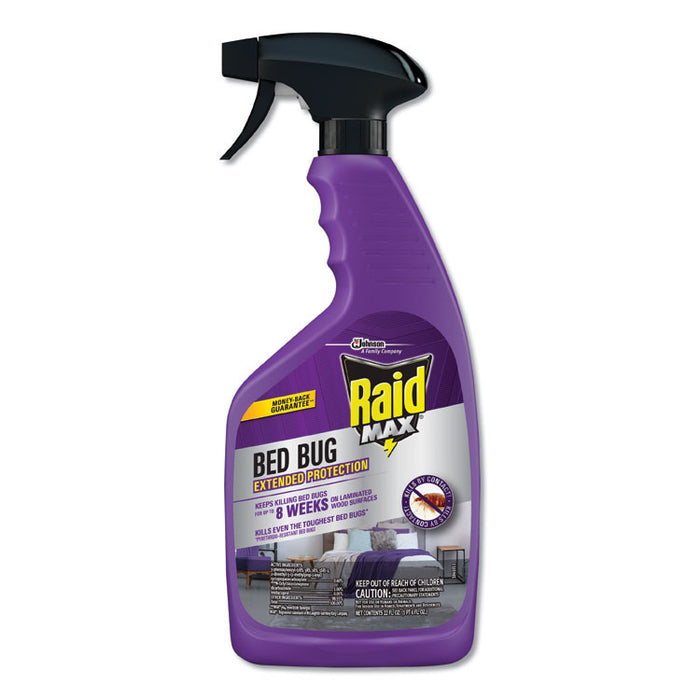 Bed Bug and Flea Killer, 22 oz Bottle, 4/Carton