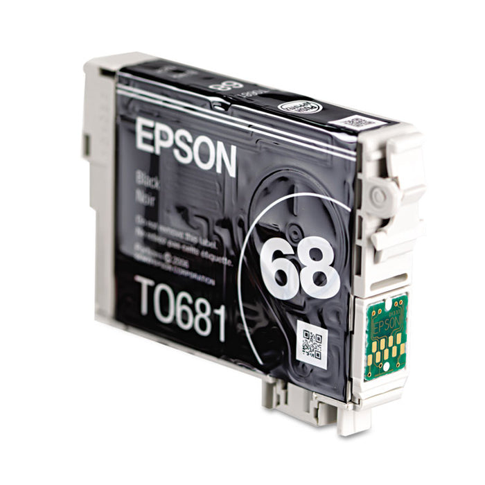 T068120-D2 (68) DURABrite Ultra Ink, 1250 Page-Yield, Black, 2/PK