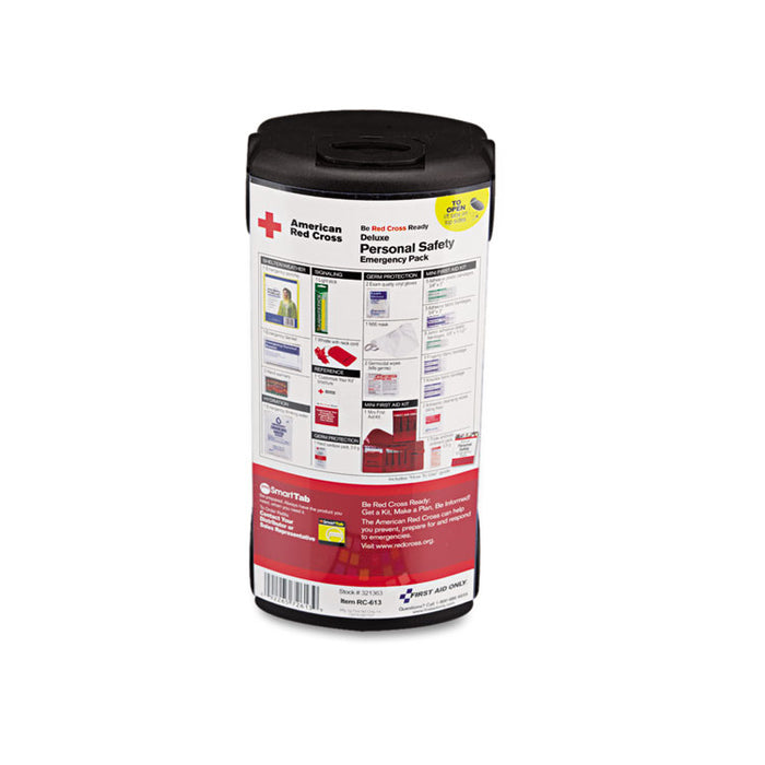 Deluxe Personal Safety Emergency Pack, 31 Pieces, Plastic Case