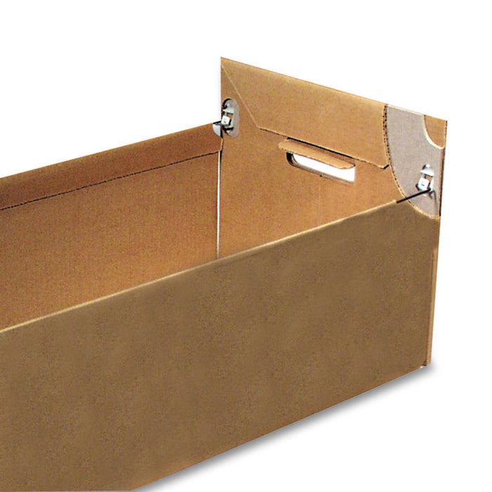 STAXONSTEEL Maximum Space-Saving Storage Drawers, Letter Files, 14" x 25.5" x 11.13", Black, 6/Carton